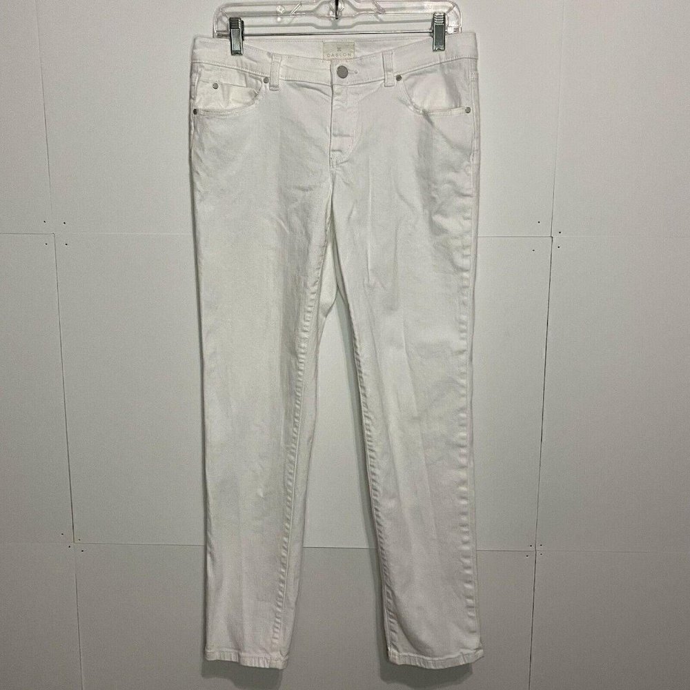 Caslon Jeans 32x28 Classic Boyfriend White